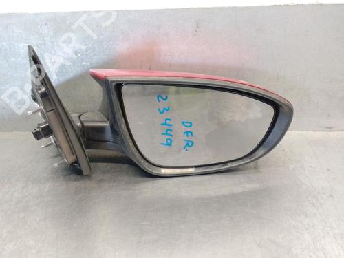 Used Right mirror HYUNDAI i20 III (BC3, BI3) 1.0 T-GDI hybrid 48V (101 hp) 28567005