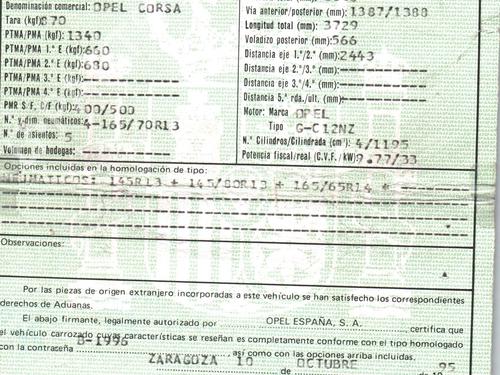 Gearbox OPEL CORSA B (S93) 1.2 i (F08, F68, M68) | BP10988503M3 