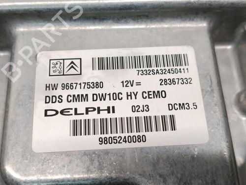 Engine control unit (ECU) PEUGEOT 508 SW I (8E_) 2.0 HDi | BP36363082M57 - Image 4