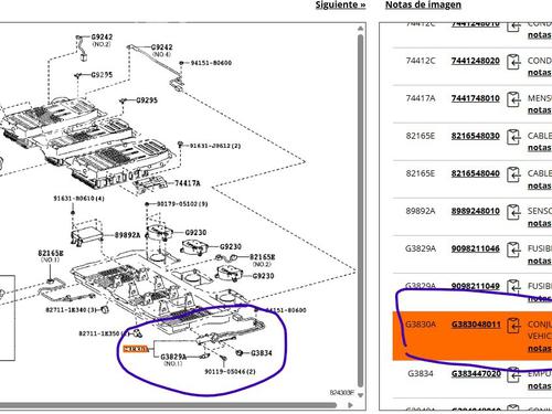 Kabel LEXUS RX (_U3_) 400h (MHU38_) | BP25761619E12 