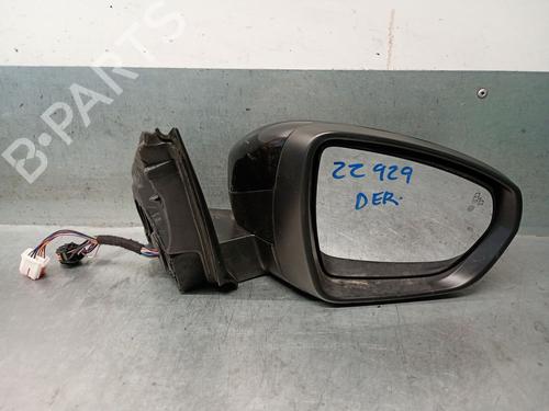 Used Right mirror PEUGEOT 3008 II SUV (MC_, MR_, MJ_, M4_) 1.6 BlueHDi 120 (120 hp) 28361130