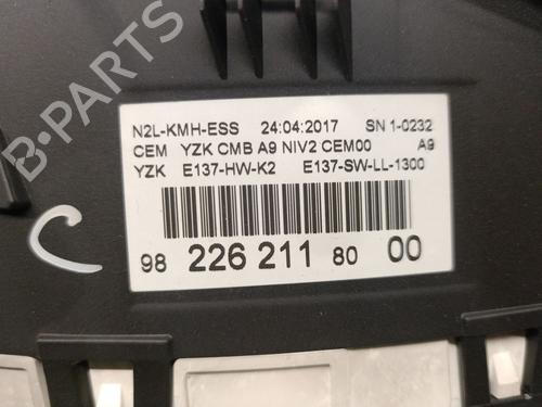 Instrument cluster PEUGEOT 208 I (CA_, CC_)  | BP31039836C47 