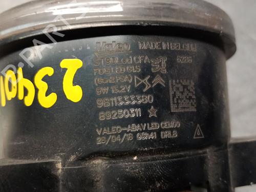 Right front fog light CITROËN DS3 (SA_) 1.2 THP 110 | BP28180469C31 