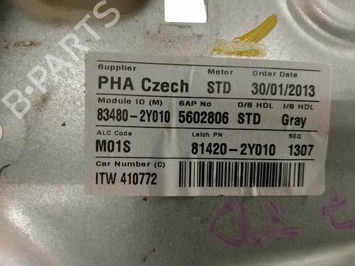 Rear right window mechanism HYUNDAI ix35 (LM, EL, ELH) 1.7 CRDi | BP16058050C25 