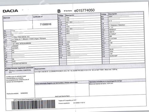 Electronic sensor DACIA JOGGER (RK_) 1.0 TCe 90 ECO-G (RKMT) | BP24154187M84  - Image 6