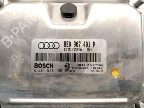 Computer motormanagement AUDI A6 C5 (4B2) 2.5 TDI | BP22738585M57 