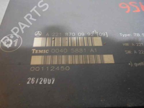 Control unit MERCEDES-BENZ S-CLASS (W221, V221) S 500 (221.071, 221.171) | BP2321201M11 
