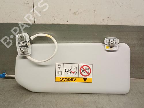 Right sun visor PEUGEOT 3008 II SUV (MC_, MR_, MJ_, M4_) 1.2 THP/ PureTech 130 (MRHNSM, MRHNSU, MRHNSJ, MRHNYW,... | BP29638129I2 
