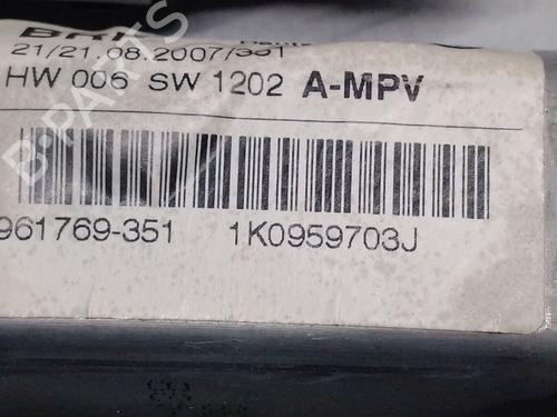 Rear left window mechanism VW TOURAN (1T1, 1T2) 2.0 TDI | BP31611732C24 