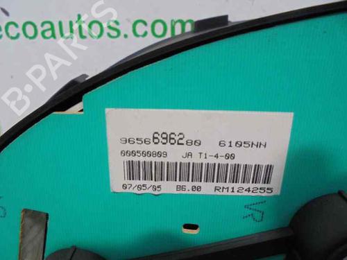 Instrument cluster PEUGEOT 206 Hatchback (2A/C)  | BP2058334C47 