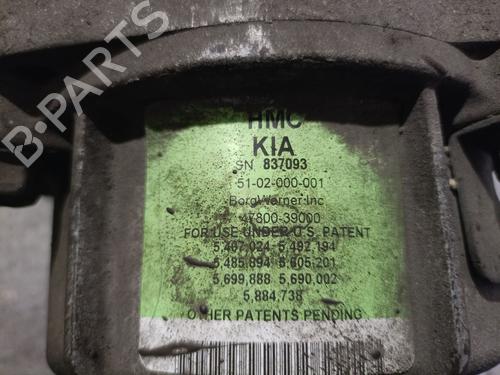 Rear differential KIA SPORTAGE II (JE_, KM_) 2.0 CRDi | BP27929503M24 