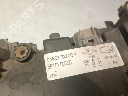 Left headlight CHRYSLER VOYAGER IV (RG, RS) 2.5 CRD | BP30052998C28 