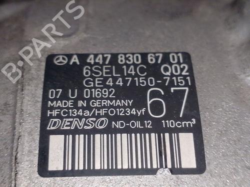 AC compressor MERCEDES-BENZ VITO Van (W447) 109 CDI (447.601, 447.603, 447.605) | BP31758699M34