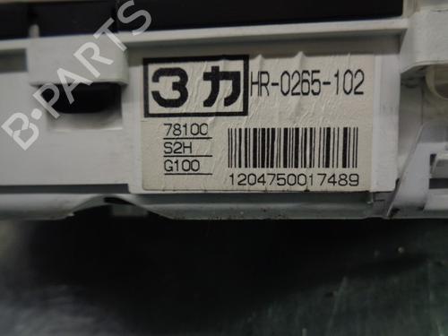 Instrument cluster HONDA HR-V (GH_) 1.6 16V (GH1, GH3) | BP13086219C47