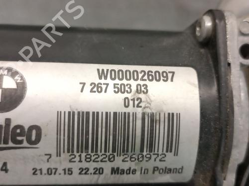Front wiper motor BMW 1 (F20) 116 d | BP26731318M29 
