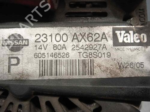 Alternator NISSAN MICRA III (K12) 1.4 16V | BP11844765M7 