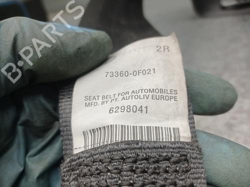 Rear right seatbelt TOYOTA VERSO (_R2_) 1.6 D4-D (WAR20_) | BP20980679I28 