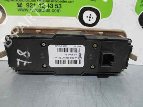 Right rear window switch MERCEDES-BENZ M-CLASS (W163) ML 320 (163.154) | BP2053012I28 