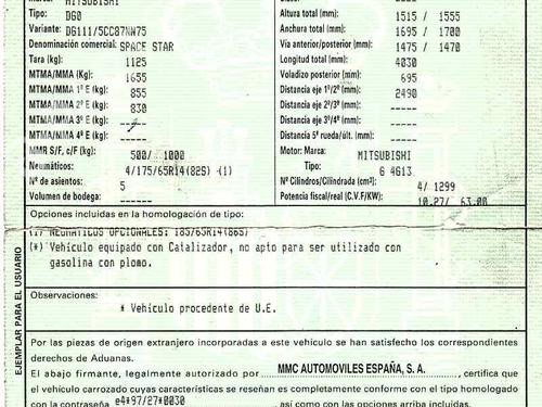 Injection rail MITSUBISHI SPACE STAR MPV (DG_A) 1.3 16V (DG1A) | BP3131072M98 