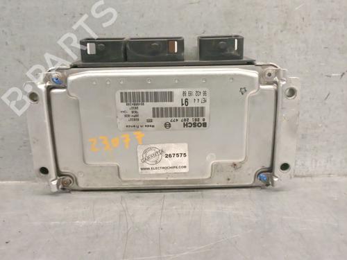 Engine control unit (ECU) PEUGEOT 206 CC (2D) 1.6 16V (2DNFUF, 2DNFUR) | BP27243576M57 