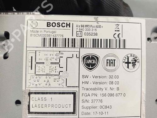Radio ALFA ROMEO GIULIETTA (940_) 2.0 JTDM (940.FXL1A) | BP11506971E6 