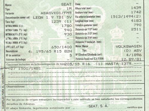 Steering pump SEAT LEON (1M1) 1.9 TDI | BP11194923M99 