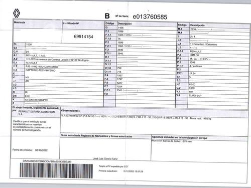 Nummerpladelys RENAULT CAPTUR II (HF_) E-TECH 160 | BP25273151I40 - Image 5