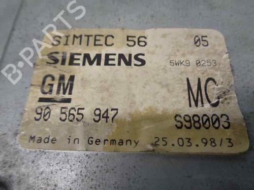 Engine control unit (ECU) OPEL OMEGA B (V94) 2.0 16V (F69, M69, P69) | BP6466499M57 