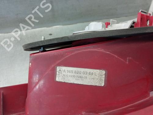 Left taillight MERCEDES-BENZ A-CLASS (W169) A 180 CDI (169.007, 169.307) | BP27612394C34 