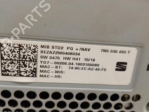 Display monitor SEAT ALHAMBRA (710, 711) 1.4 TSI | BP29394096C48 