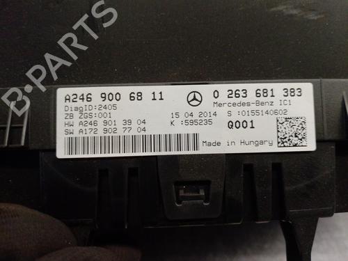 Instrument cluster MERCEDES-BENZ B-CLASS Sports Tourer (W246, W242) B 180 CDI / d (246.212) | BP13631721C47 