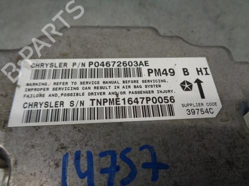 ECU airbags DODGE CALIBER 2.0 CRD | BP9201283M53 