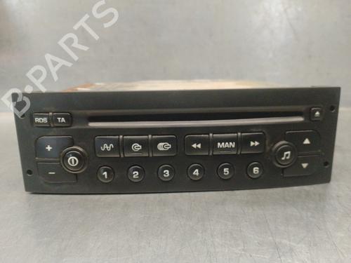 Used Radio CITROËN BERLINGO / BERLINGO FIRST MPV (MF_, GJK_, GFK_) 2.0 HDI 90 (MFRHY) (90 hp) 16132442