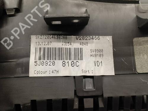 Instrument cluster SKODA ROOMSTER (5J7) 1.9 TDI | BP17069538C47 