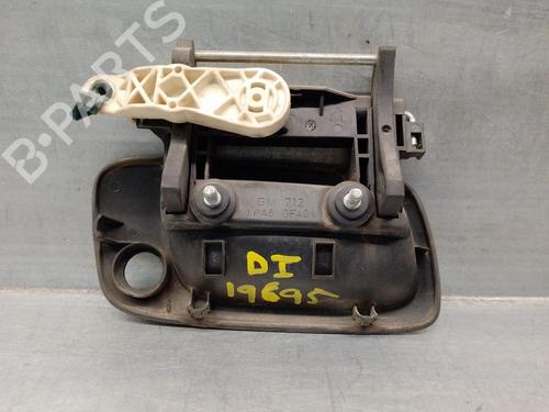 Front left exterior door handle OPEL ZAFIRA A MPV (T98)  | BP16561413C128 