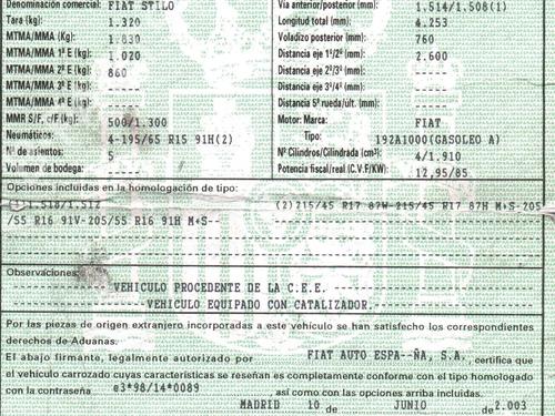 Poignée de hayon FIAT STILO (192_) 1.9 D Multijet | BP18201354C132 