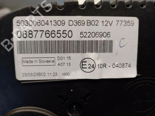 Instrument cluster FIAT PANDA (312_, 319_) 1.0 Mild Hybrid (312.PYD1B) | BP31929250C47