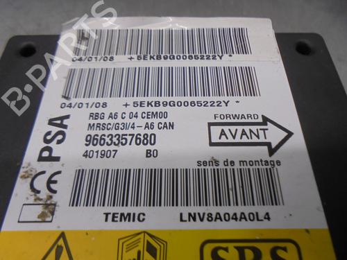 ECU airbags CITROËN C2 (JM_) 1.4 HDi | BP15739178M53 