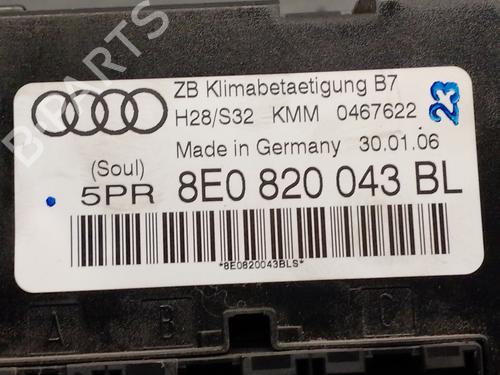 Climate control AUDI A4 B7 (8EC) 3.2 FSI | BP32138240I5 