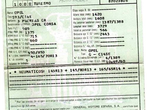 Ignition coil OPEL CORSA B (S93)  | BP2059189M94 