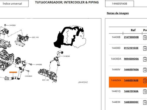 Pipe NISSAN MICRA V (K14) 0.9 IG-T | BP25447657M125  - Image 6
