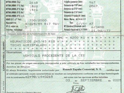 Switch RENAULT ESPACE IV (JK0/1_) 3.5 V6 (JK00, JK0F, JK0P, JK0S, JK0W) | BP29851215I30 - Image 6