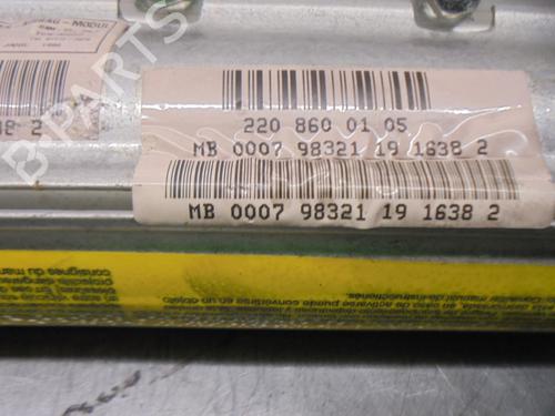 Passenger airbag MERCEDES-BENZ S-CLASS (W220, V220) S 430, S 430 L (220.070, 220.170) | BP15213962C10 