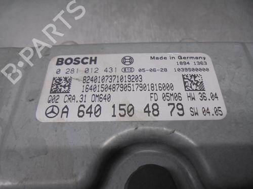 Engine control unit (ECU) MERCEDES-BENZ A-CLASS (W169) A 180 CDI (169.007, 169.307) | BP16647450M57 