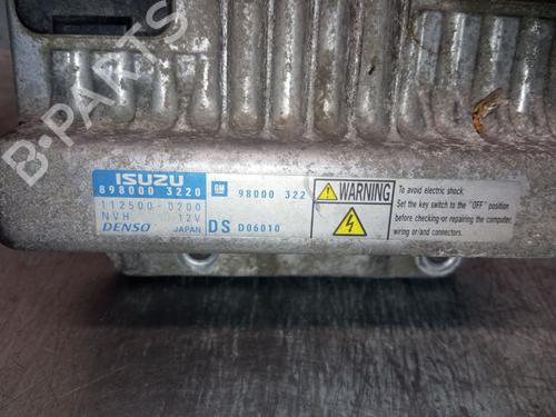 Engine control unit (ECU) OPEL MERIVA A MPV (X03) 1.7 CDTI (E75) | BP29827455M57