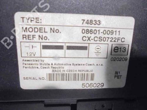 Radio TOYOTA AVENSIS VERSO (_M2_) 2.0 D (CLM20_, CLM20R) | BP2332724E6 