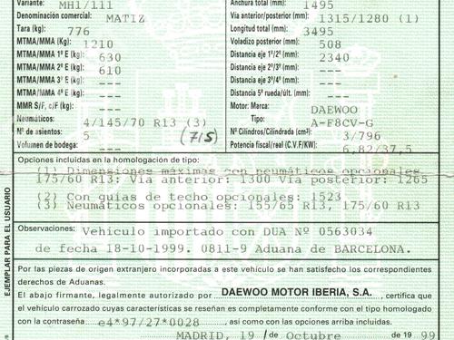 Right front indicator DAEWOO MATIZ (M100, M150) 0.8 | BP9816589C33 - Image 11