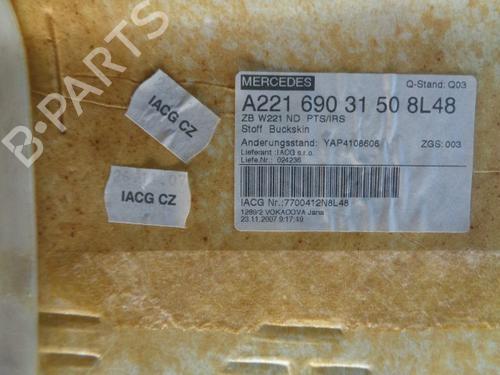 Interior roof MERCEDES-BENZ S-CLASS (W221, V221) S 320 CDI (221.022, 221.122) | BP10637775I12 