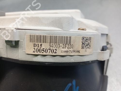 Instrument cluster KIA CERATO I Saloon (LD) 1.6 | BP10312209C47 