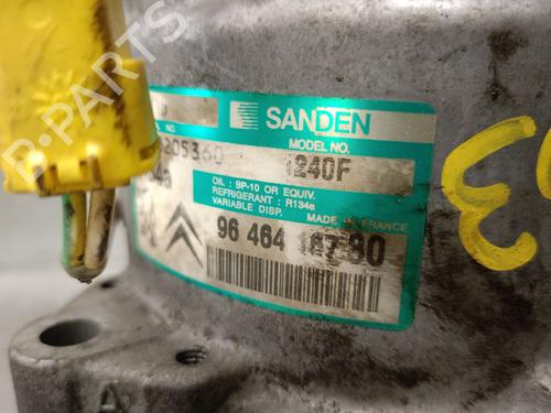 AC compressor CITROËN C5 I (DC_) 2.0 HDi (DCRHZB, DCRHZE) | BP32349647M34 - Image 6